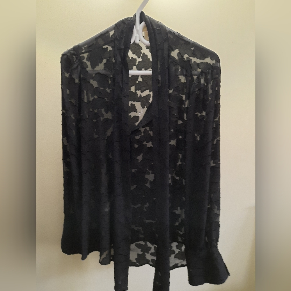 Michael Kors holiday blouse